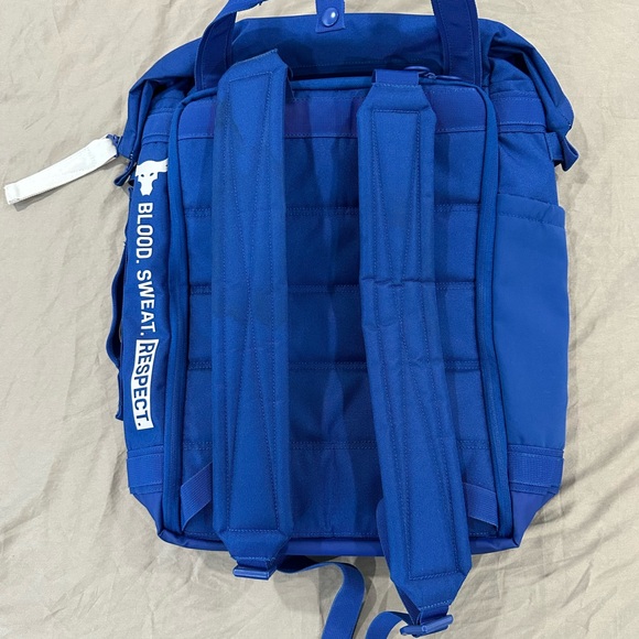 Project Rock Training Blue Backpack - Picture 2 of 4